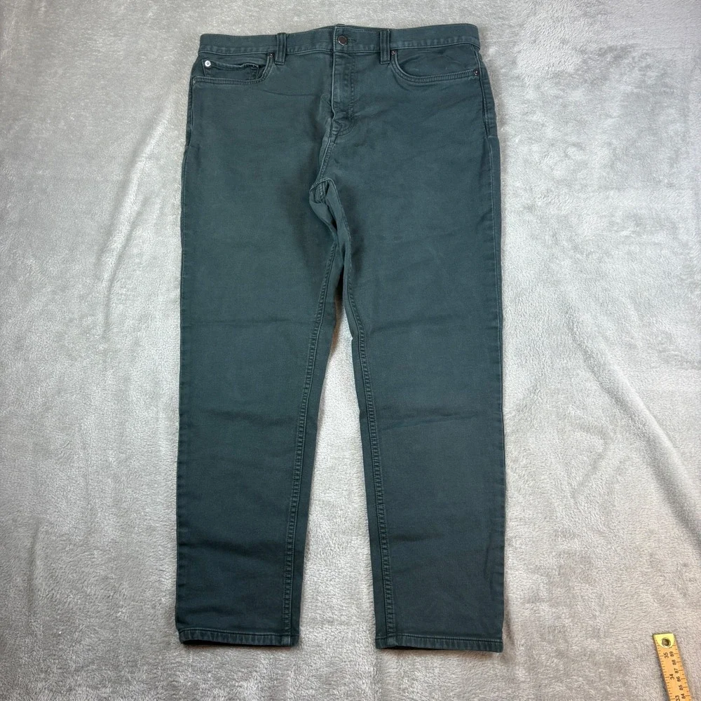 Banana‎ Republic Pants Mens 36x30 (Fits 36x28) Traveler Athletic Tapered Green